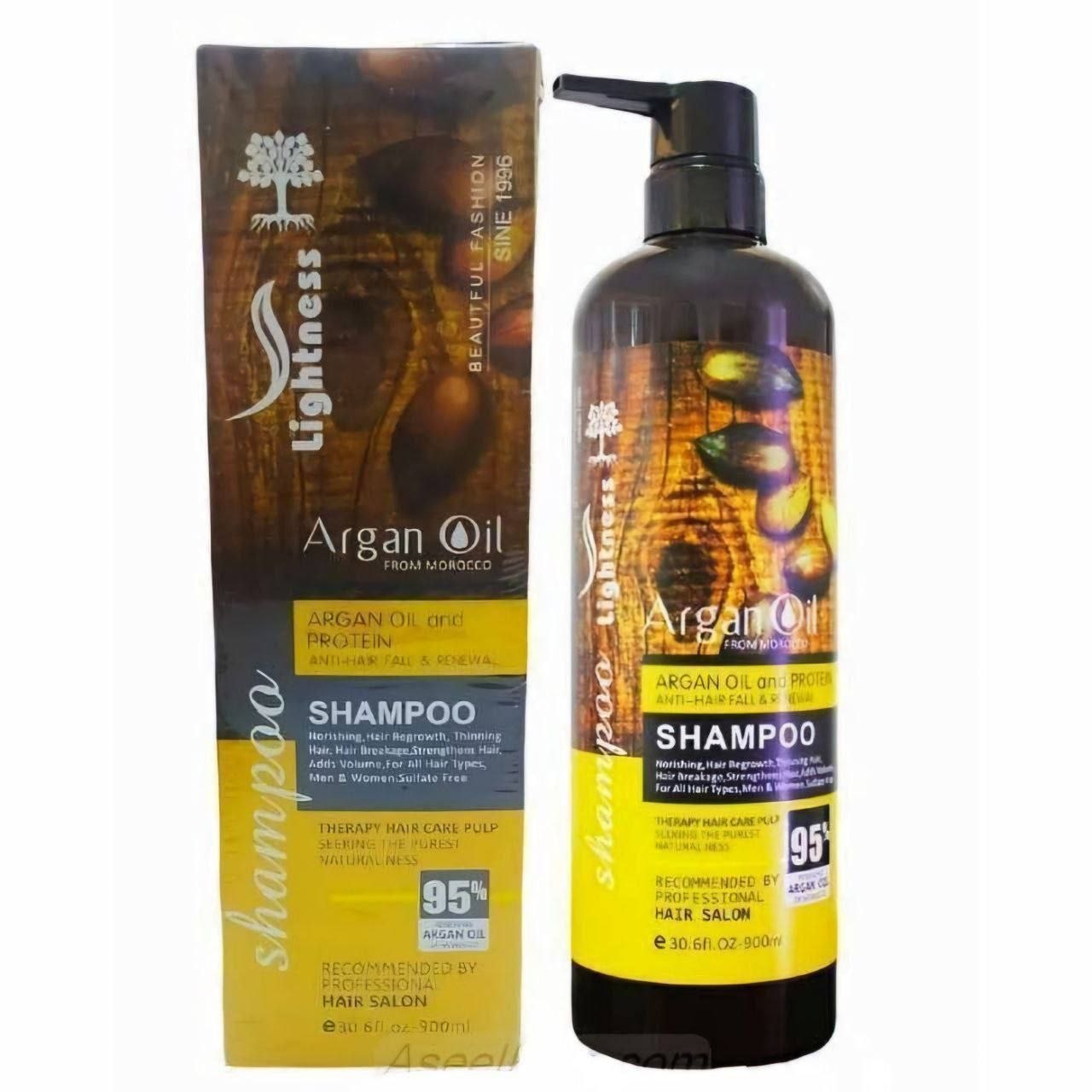 شامپو لایتنس مدل روغن آرگان اصل اصل