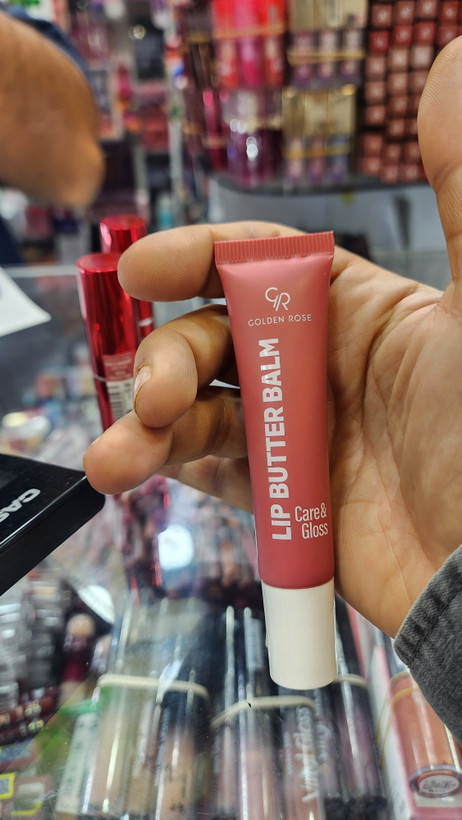 بالم لب گلدن رز CARE & GLOSS شماره 07 رنگ PEACHY GLOW