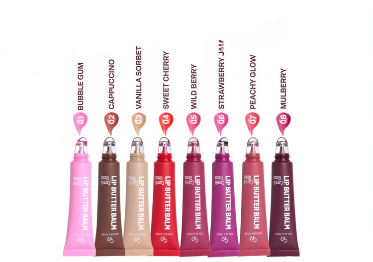بالم لب گلدن رز CARE & GLOSS شماره 07 رنگ PEACHY GLOW